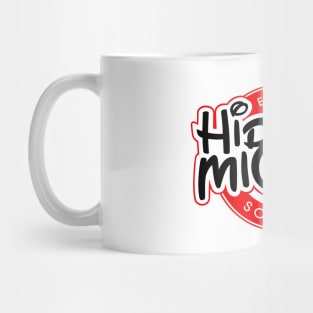 Classic Red & Black HMS Logo Mug